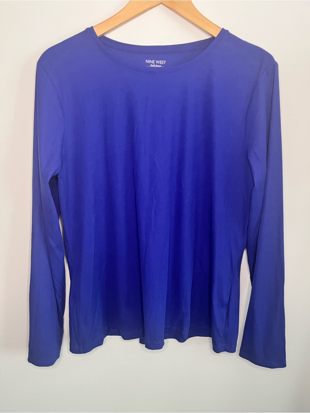 Women’s Nine West Soft Spun Long Sleeve Top